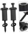4 Sets Sliding Barn Door Hardware Kit With Carbon Steel Spacers, Track Connectors, And Wall Spacers for secure mounting