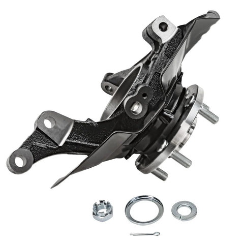 2 Front Steering Knuckles And Wheel Bearing Hubs Assembly Replacement Kit For 2011 Kia Optima 2.4L Built Before May 30, 2011