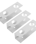 Premium Under Desk Laptop Stand Built Like A Tank With Solid Aluminum Bracket Mount Setup For A Super Sleek Office Workspace - three aluminum brackets.