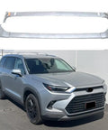 Top Rated Premium Silver Roof Rack Cross Bars Heavy Duty Fit For Toyota Grand Highlander 2023 To 2026 Pair Set Load 150 Lbs Capacity Solid Steel Build Strong Easy Install US Stock Bad Boys For Your Rig Cruise Ready Style on silver SUV