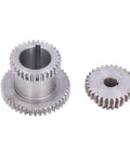 Boss Grade Mini Lathe Gear Set For CJ0618, Metal Replacement Gears Kit in HT250 Gray Iron, precision ground gears