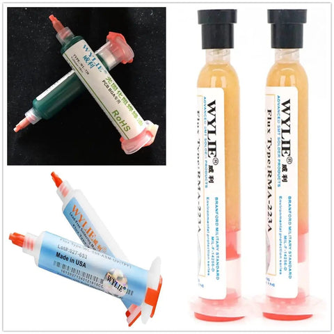 UV Light Curing Solder Mask Ink For BGA PCB Soldering Paste Flux Rosin Desoldering Wicks Microsoldering Repair Full Set 13 Pack