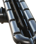 Close-up of bristle on 14 inch hard floor tool from Pro Grade Commercial Cleaning Kit With 2 Piece Aluminum S Wand Locking System And 14 Inch Vacuum Tools For Plush Carpets And Hard Floors With Locking Collar And Wide Base Design For Easy Glide On Thick Rugs.
