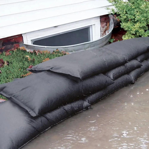 Water Activated Flood Bags 1Ft X 2Ft 6 Pack Expands To 3.5 Inches In Minutes Grab And Go For Doorways Garages And Erosion Control