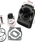 Get Your Yard Game Tight With This Premium 1E44F Cylinder Piston Ring Needle Roller Bearing Spacer Kit At 44mm For 2500 Lawn Mower Engines Fixing Internal Wear To Ensure Smooth Startup And Full Throttle Power So You Save Time On Repairs, 44mm engine parts kit