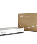 Yubii Home Z-Wave 700 Smart Home Hub and packaging for total control of lights, dimmers, outlets, and more.