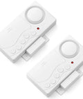 Freezer Door Alarm With Adjustable Delay For Doors Left Open Wireless Refrigerator Alert No Nonsense 108dB Loud Bells And Chimes, 2 Pack