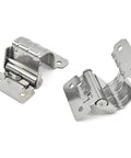 Stainless Steel Torque Built In Gate Hinges With Arc Damping 0.35Nm Freely Stopped Action Heavy Duty Gate Hardware For Easy Smooth Opening