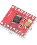 DRV8833 Dual DC Motor Driver H-Bridge Board For TB6612 Compatibility, Arduino Friendly Shield, 1.5A Per Channel, Built-In Overcurrent, Short Circuit, Low Voltage Shutdown And Overheat Protection, A Solid Alternative To L298N red PCB 2.1cm x 1.8cm