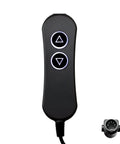 Remote Hand Control For Power Lift Chairs And Recliners With USB Backlight, Two Button Five Pin Prong Plug, Universal Handset