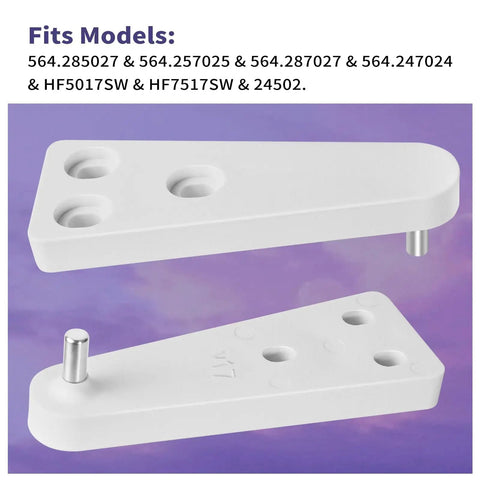 Top Freezer Hinge Replacement For Mini Compact Freezers Replaces 302985 And 303001 Fits Most Small Freezers Easy Install Durable Door Alignment And Swing Upgrade