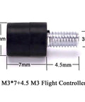 M3 Flight Controller Anti-Vibration Standoffs With Fixed Screws And Soft Mounting Hardware Rubber Washer Rings For Naze32 CC3D F3 F4