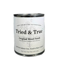 One pint can of Tried & True Original Wood Finish, polymerized linseed oil and beeswax, safe for food contact.