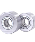 Heavy Duty Support Needle Roller Bearing, Pre Lubricated And Ruggedly Crafted For Engineering Hydraulics, size 30X72X29mm, silver finish.
