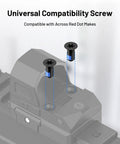 Red Dot Sight Screw Kit For RMR SRO Mounts Nine Piece Set With Size Six Thirty Two Screws Seven Millimeter Diameter