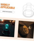 Heavy Duty Wire Lamp Shade And Bulb Guard Cage, outdoor weatherproof protective fixture cover for pendant lights showcasing different styles.