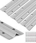 Heavy Duty Galvanized V Track For Sliding Gates, Inverted V Groove Gate Rail With Hammer Drive Anchors, Rust Resistant