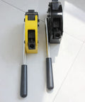 Heavy Duty Metal Shrinker Stretcher Set For 16 To 18 Gauge Fabrication, Auto Body Pro Grade Tool in yellow and black