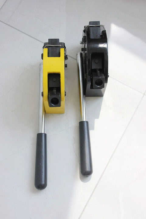 Heavy Duty Metal Shrinker Stretcher Set For 16 To 18 Gauge Fabrication, Auto Body Pro Grade Tool in yellow and black