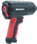 One Half Inch Beefy High Torque Air Impact Wrench Delivers Up To 1180 Ft Lbs Maximum Loosen Torque For Heavy Duty Auto Repair Fleet Maintenance Construction And Home Garage Tasks
