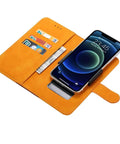 Stunning Yellow-FG Case For Danew Trace T-One Plus Heavy Duty Protection With HD Film Protector And Sleek Design That Nails Every Cutout Without Compromising Style Or Functionality with card slots and phone.