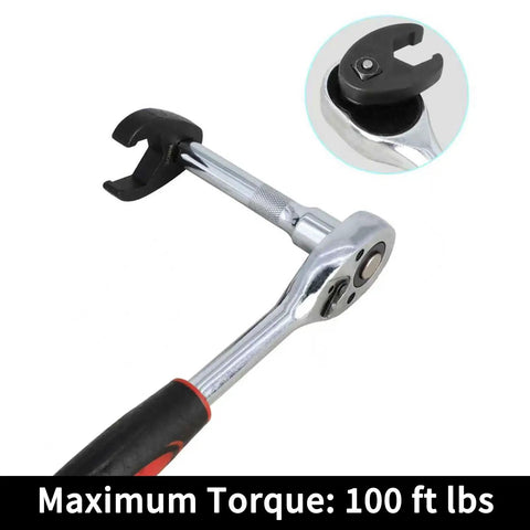 Metric Crowfoot Flare Nut Wrench Set 8mm To 24mm, 21-Piece With 3/8 And 1/2 Inch Drives, Built For Tight Spots And Auto Jobs, Beefy Gear For Hard To Reach Fittings Everyday, chrome ratchet wrench, 100 ft lbs
