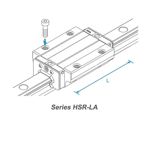Universal Linear Guide Block Compatible With HSR35LA Series Slider Carriage Mount For CNC Routers Heavy Duty Smooth Tracking Gantry Rails Slick Alignment Built Tough For Daily Shop Grind And Easy Install