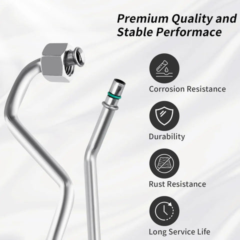 Power Steering Line Kit Direct Fit For Chevy Escalade Suburban Tahoe Silverado Avalanche GMC Yukon And Sierra 2007 2014 Aluminum
