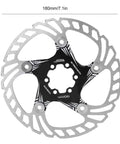 Premium Mountain Bike Disc Brake Pads For Hydraulic And Mechanical Systems Rock Solid Five Nail Design, 180mm rotor image.