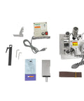 Kickass 2X36 Inch Desktop Belt Grinder And Sander Featuring Infinite Variable Speed For Knife Making packed with accessories and parts.