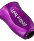 Lightweight Purple Fishing Reel Knob Handle Grip Replacement Parts For Baitcasting Reels And Water Drop Rods Ultimate ABS Upgrades, purple ABS knob