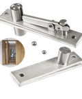 360 Degree Heavy Duty Pivot Hinge Stainless Steel Hidden Door Hardware For Secret Doors And Bookshelves Invisible Mount