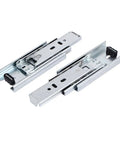 4 Inch Full Extension Drawer Slides With Ball Bearing Track Rail 45Mm Wide 33Lb Capacity Per Pair displayed on white background