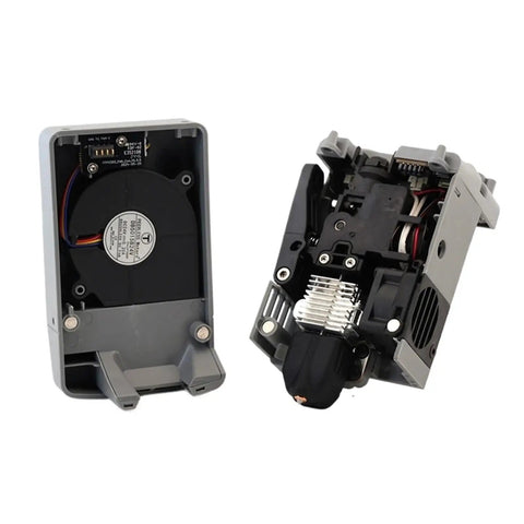 Heavy Duty Direct Drive Extruder Kit Compatible With Flashforge AD5X 3D Printer With 0.4 Mm Copper Nozzle Assembly internal components view