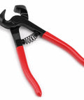 8 Inch Tile Nippers Heavy Duty Glass Mosaic Cutter Pliers With Ergonomic Handle Your Go To Tool For Ceramic Tile Porcelain Mirror Stained Glass And Mosaic Cuts End Nipper Tools For DIY Projects, red handles