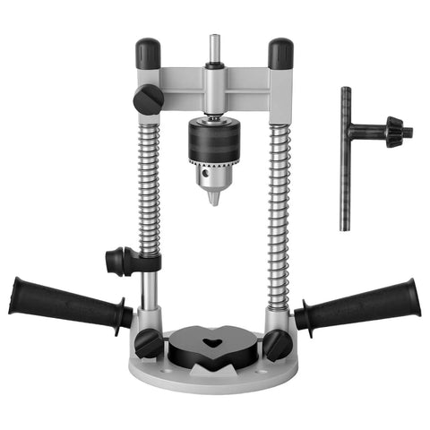 Portable Drill Guide Attachment For Straight Holes No Fuss Drill Press Stand With Aluminum Alloy Construction Vertical Holder For 10 To 13mm Drills
