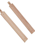 Top Notch Wooden Drawer Slides Buttery Smooth Center Guide Track Kiln Dried Hardwood Cabinet Glides 13 3 4 Inch two slide pieces