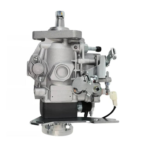 Heavy Duty Fuel Injection Pump For Big Rig Trucks Direct Swap Oil Flow System Replacement Part side view showing silver metal finish and components.