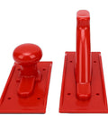 Rock Solid Two Pack Table Saw Push Block Crafted For Real Woodworkers Featuring Ergonomic Angled Grip And Rounded Handle Reliable Planer Safety Gear Made From Heavy Duty Abs Plastic, red ABS design