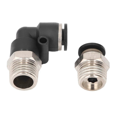 Check Out This Badass Pneumatic Fittings Kit With Push Lock Air Hose Connectors That Crush High Pressure Up To 145Psi For All Your PU PA PE PVC Pipes In Dope Industrial Setups Today.