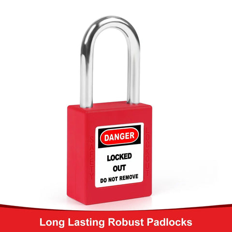 Hella Tough Red Lockout Locks Set Brings You A Legit Ten Piece Pack With Two Keys Per Padlock Osha Approved Safety Padlocks Built To Last For Real Electrical Loto Tasks And Busy Workshop Days Ahead