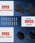 Rock Solid Heavy Duty 28 Inch Gas Strut With Mounting Bracket For Truck Bed Tonneau Cover compatibility parts inclusive brackets and screws