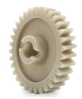 Side view of a drive gear from the 2 Pack Drive Gear For Garage Door Openers 1984 To Current Replacement Kit Fits Craftsman Sears LiftMaster Chamberlain One Half Inch Bore Two And Three Quarter Inch Outer Diameter 32 Teeth