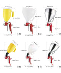 Straight Up Professional Paint Sprayer With Rock Solid Aluminum Tank And Elbow Style Design Featuring Quick Disconnect Adapter For Seamless Compressor Hookup And Lightweight Frame To Knock Out Projects Fast, various sizes and colors.
