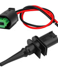 Beefed Up Outside Ambient Air Temperature Sensor With Connector Pigtail Plug Replaces 65816905133 And 65816905050 For BMW 323i 325i