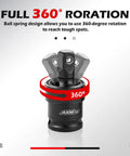 Magnetic Impact Socket Set With One Quarter Inch Drive Pro Grade 19 Piece Metric Range 4mm To 15mm 6 Point CrMo Square Drive