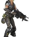Gears Of War 3 Anya Stroud Action Figure That Slaps And Prepares Your Squad For Battle Includes Authentic Lancer weapon in action pose.