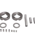 Heavy Duty Differential Locker Axle Kit For Suzuki Samurai Rear End Swap Featuring 26 Splines and Solid Mechanical Locking Action, components layout.