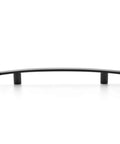 10 Pack Curved Matte Black Cabinet Pulls For Kitchen Drawers Arch Style Handles 7-1/4 Inch Overall Length With 5 Inch Center-To-Center Screw Holes
