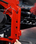 Kickass 40 Inch Flexible Wire Guide Tool With Pvc Coated Steel Core for slick fishing in vehicle dashboard wiring.